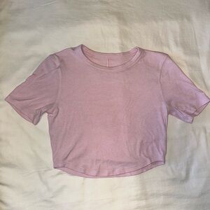 Lululemon Hold Tight Crop T-Shirt Size 8